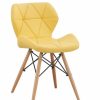 Set of 2 Lule Dining Chairs, Royal Blue