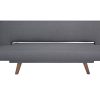 Scott Seater Sofa, Concrete Velvet