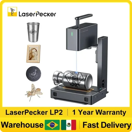 LaserPecker 450nm Laser Engraver Portable Handheld MINI Engraver Machine For Cutting Wood Metal Leather LOGO Mark LP2
