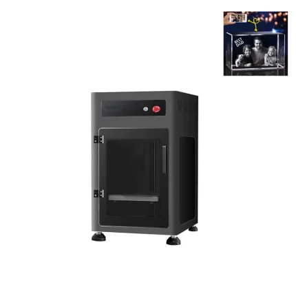 New High-Accuracy 3D Laser Crystal Metal Engraving Machine Small Size Diode Laser for Glass Supports AI/DXF/LAS/DST/PLT Formats