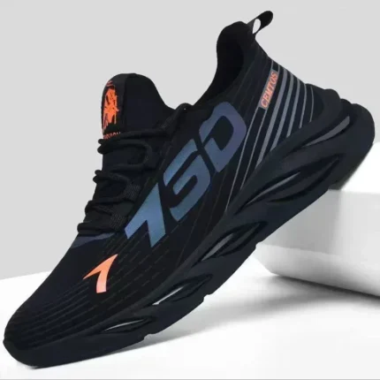 New Summer Men's Breathable Mesh Running Shoes Lightweight Sports Leisure Fashion Sneakers Trendy Brand