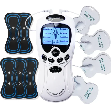 Tens Machine Physiotherapy Electronic Pulse Muscle Stimulator Relax Neck Back Shoulder Hand Pain Relief Electrotherapy