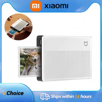 Xiaomi Mijia Pocket Photo Printer 1s Bluetooth Thermal Print AR Video ZINK Inkless Technology Portable Printing For Mi home APP